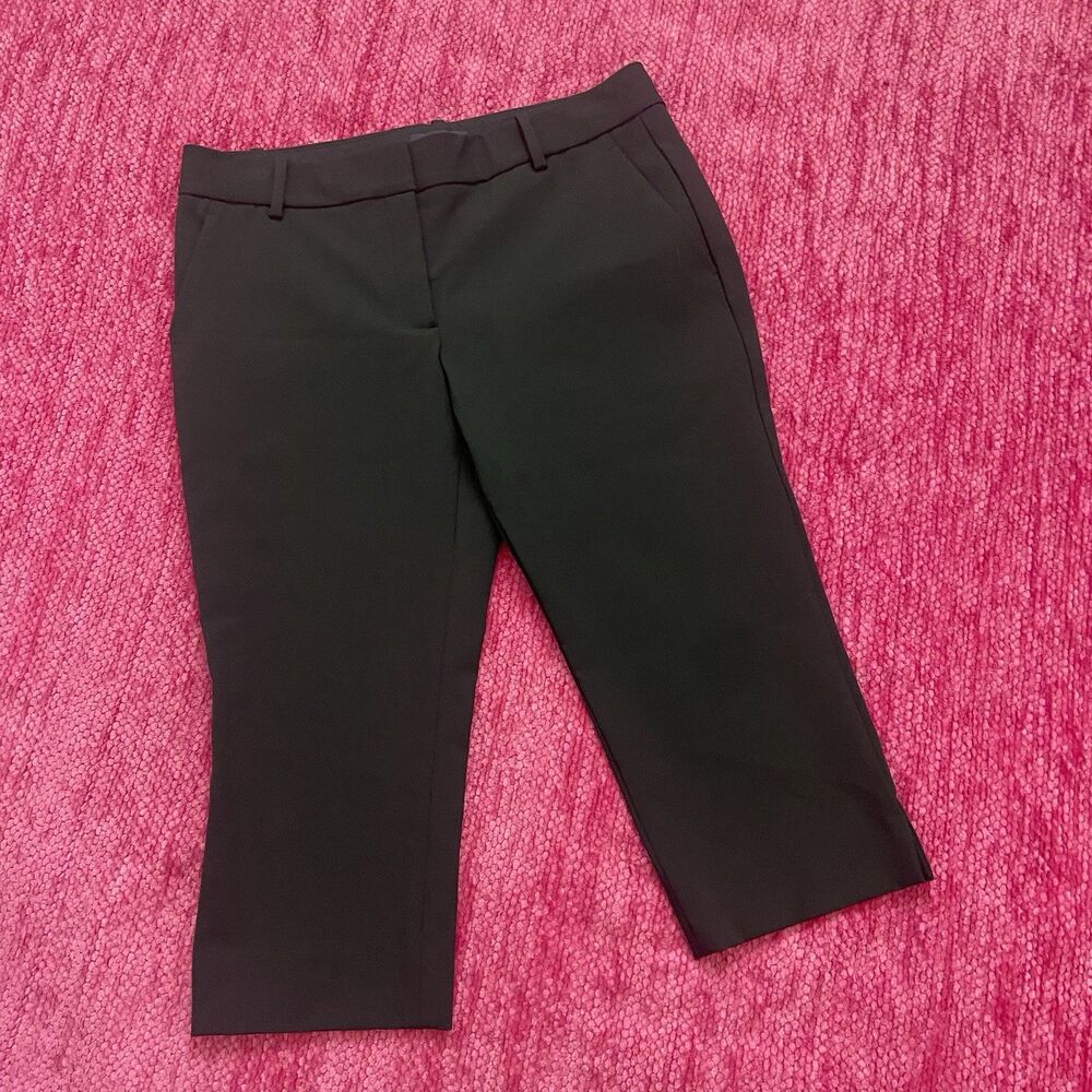 Theory Basic Performance Tech Capri Pants Black S… - image 2